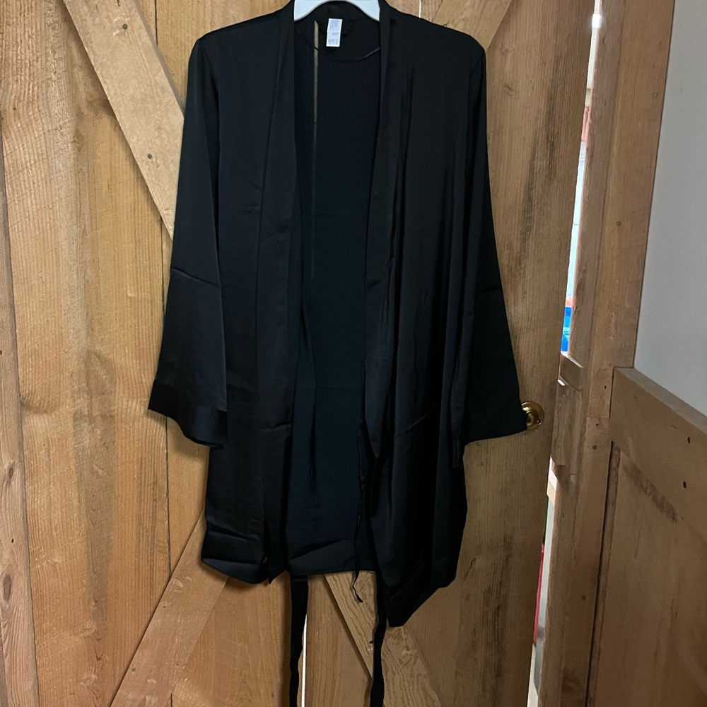 Silk robe